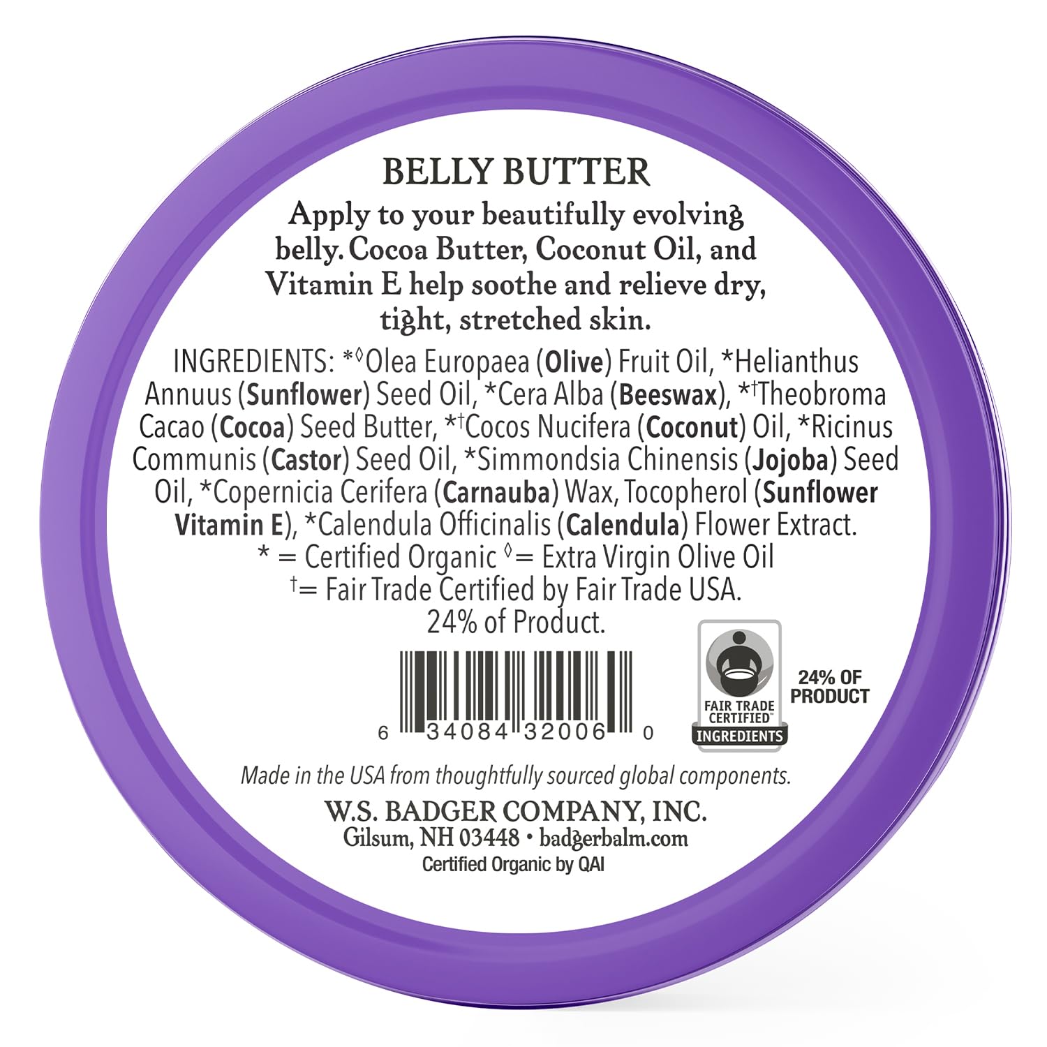 Badger Pregnant Belly Oil and Belly Butter, Rose & Vanilla, Certified Organic, Gentle & Soothing for Stretched Skin During & After Pregnancy