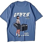 Oversized Graphic Tees for Women Y2k Men Streetwear Harajuku T-Shirts Vintage Tees
