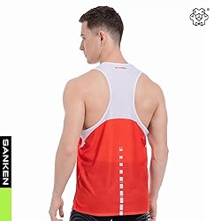 Sanken Men's Seamless Running Tank Tops Ultra