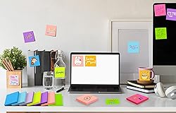 (18 Pads) Sticky Notes 3x3 inch, Self-Stick Pads