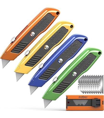 HYDE 42065 Switchblade Professional Safety Knife, Orange, 5/16 to