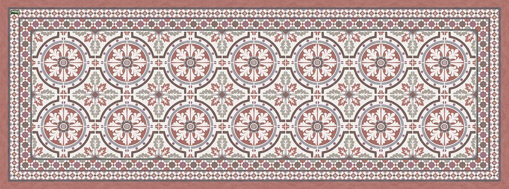 Vilber, Vinyl Rug, TANGER DU 44, 52X140X0.22 cm