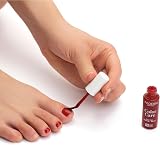 PODERM Nail Care Polish with Tea Tree Red Allure & Powder Pink 8ML view 4