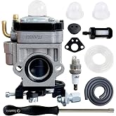 Ruixing OEM 300486 43cc Carburetor for Earthquake Auger MC43 E43 E43CE MC43CE MC43E MD43 Tiller Cultivator WE43 WE43E Powermate Edger PEA438 PCV43 Southland SCV43 SEA43 SEA438 Eskimo Mako M43