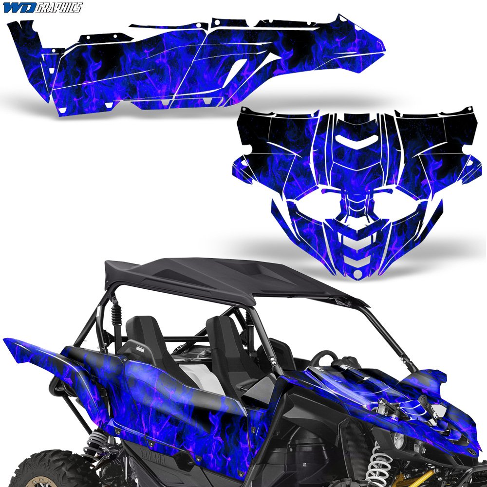 Wholesale Decals UTV Graphics kit Sticker Decal Compatible with Yamaha