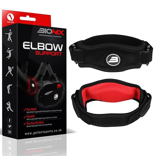 Bracoo Tennis Elbow Brace, MedicalGrade EVA Pad & Counterforce Support Strap for Tennis Elbow