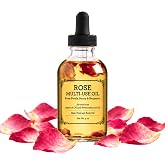 BEAUTE DE PROVENCE Multi-Use Oil for Face, Body and Hair - Organic Blend of Apricot, Vitamin E and Sweet Almond Oil Moisturizer for Dry Skin, Rose Petals, Bergamot Essential Oil - 4 Fl Oz