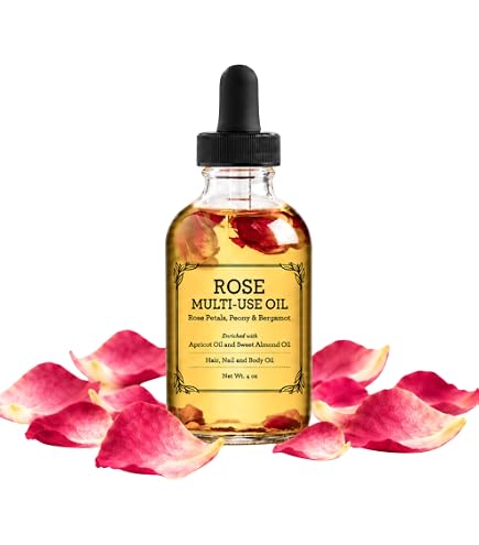 Amazon.com : PROVENCE ESSENTIALS Sweet Rose Body and Bath Oil
