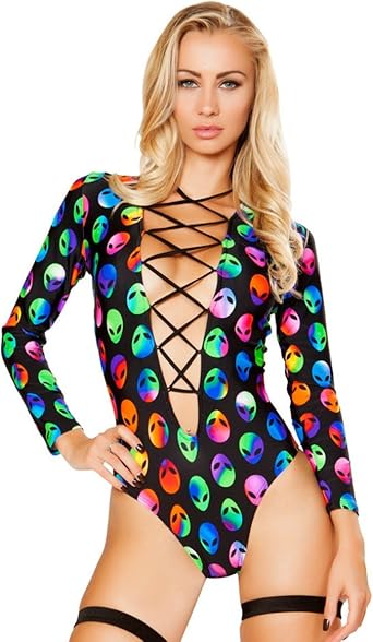 black rave bodysuit