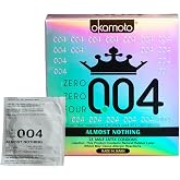 OKAMOTO 004 Condoms, 24 count | Sherlon Latex, Ultra-Thin