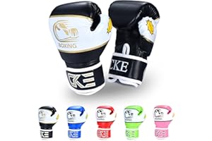CKE Kids Boxing Gloves for Kids Boys Girls Junior Youth Toddlers Age 5-12 Years Training Boxing Gloves for Punching Bag Kickboxing Muay Thai