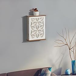 AHUONEL Wooden Key Holder - Wall Mounted Key Rack
