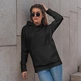 Gift Hub Black Hoodies Unisex XL 2 Pack Cotton Sweatshirt Workwear UK view 3