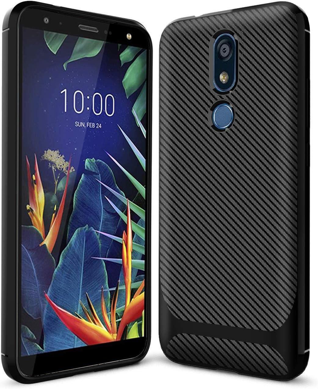 UPSTONE Nokia 4.2 Case, Slim Type, Shock-Absorption Flexible Mobile Phone Protective Cover for Nokia 4.2 (5.7") 2019 (Black)