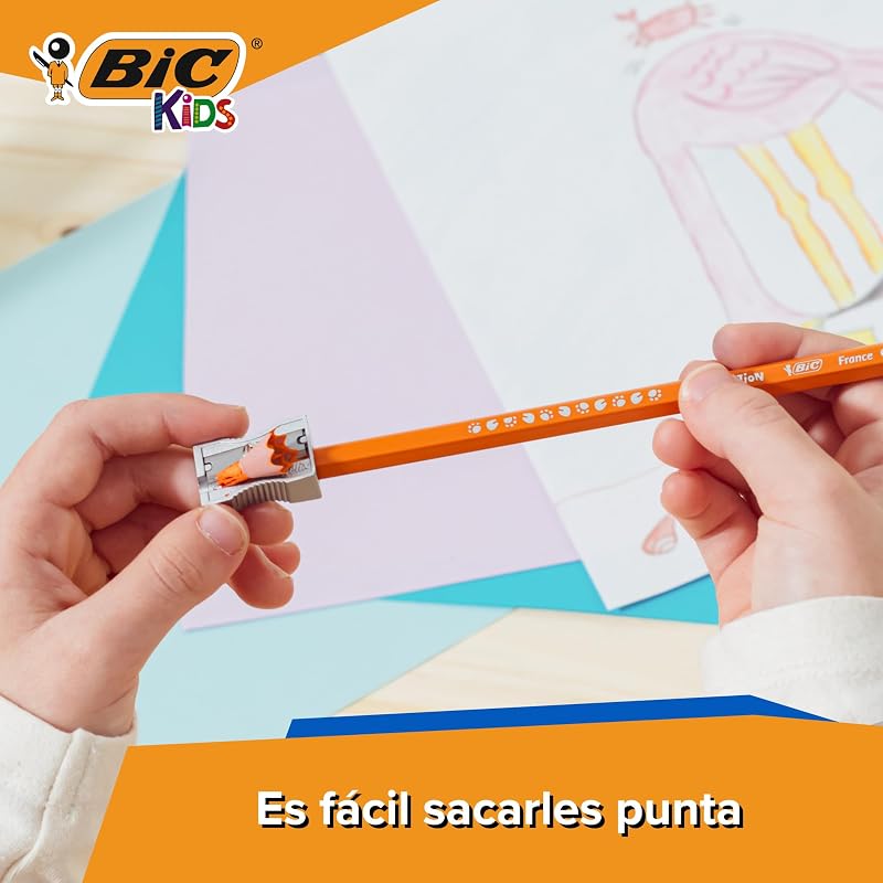 Kids Evolution ECOlutions Lápices para Colorear - colores Surtidos, Blíster de 24 unidades