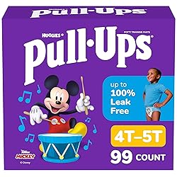 Pull-Ups Boys' Potty Training Pants, Size 4T-5T