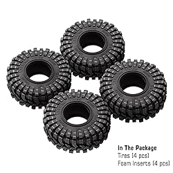 INJORA 1.0 Tires - All Terrain Super S5 King
