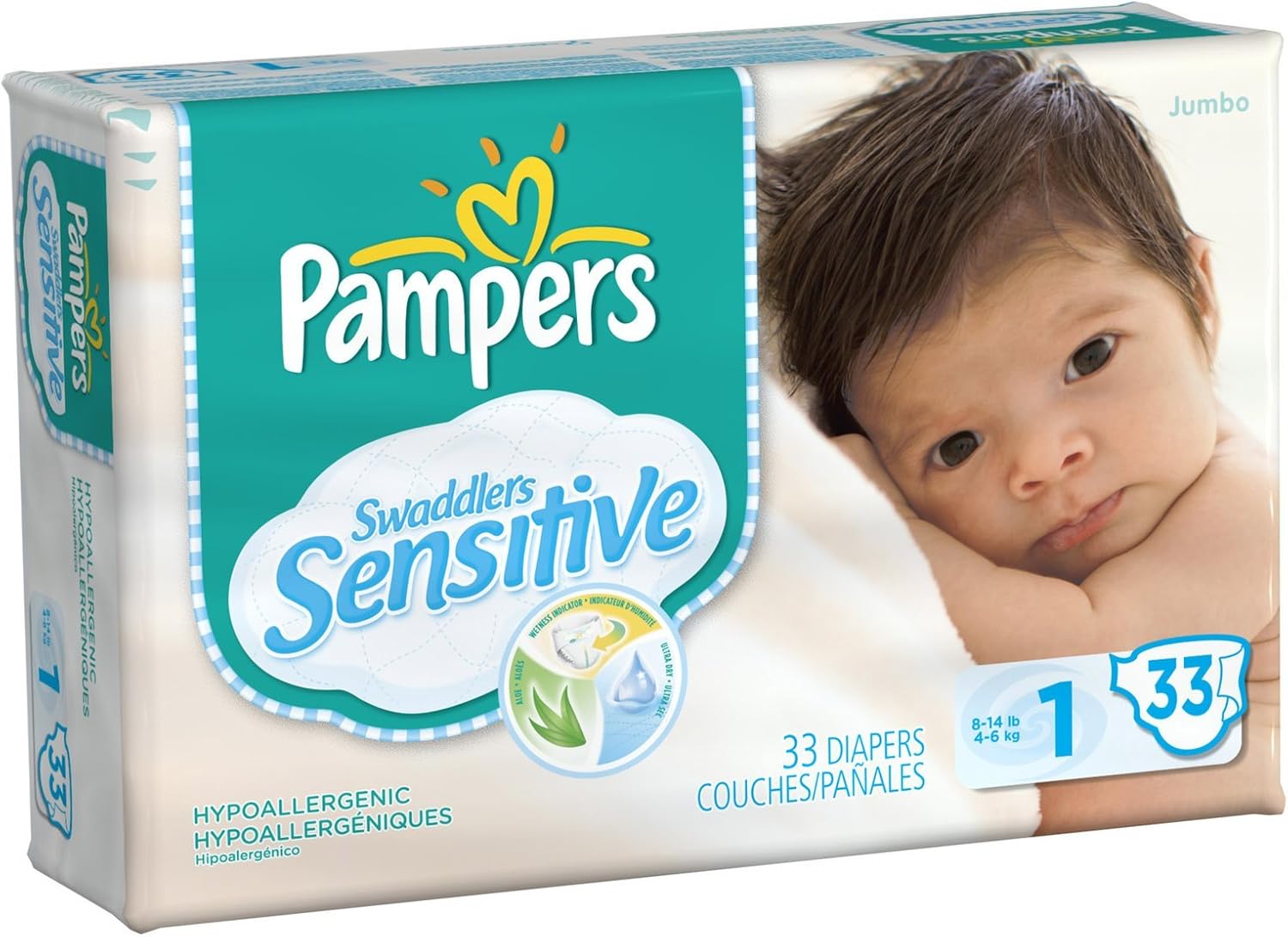 pampers sensitive diapers size 1