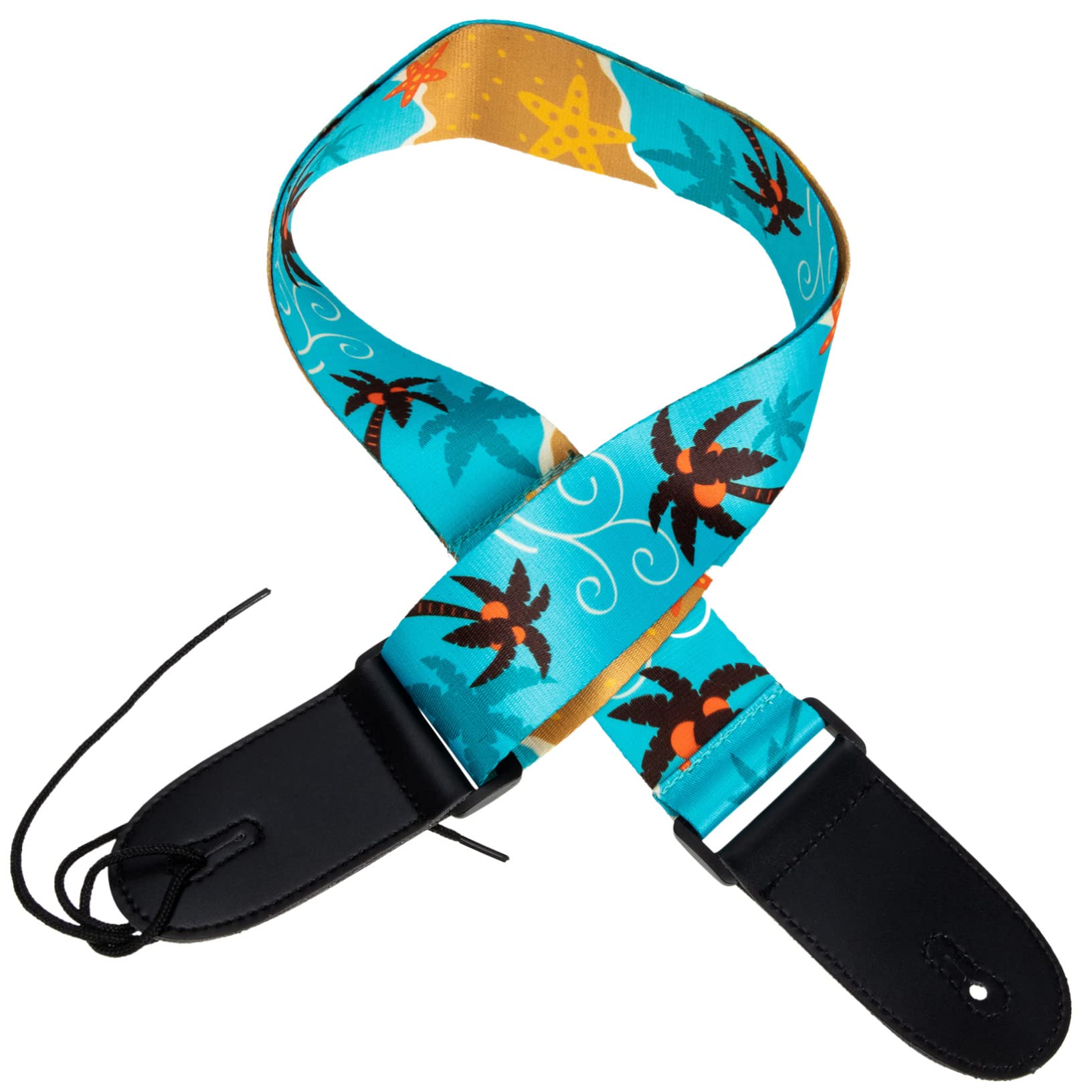 Toyvian Acoustic Guitar Strap Ukulele Belt Unique Guitar Straps Belt Buckle Cloth Ukulele Bass Electric No Punching Leather Student