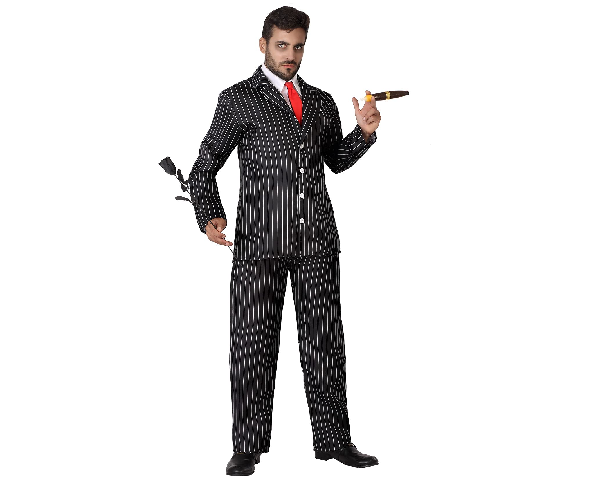Atosa Costume Dead Gangster Ghost Man M-L