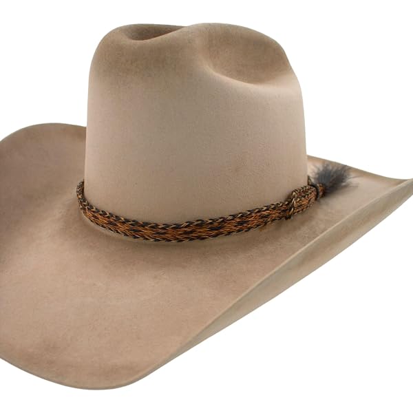 Genuine Horsehair Hat Band for Cowboy Hats – Paint 5 Strand  display picture 1