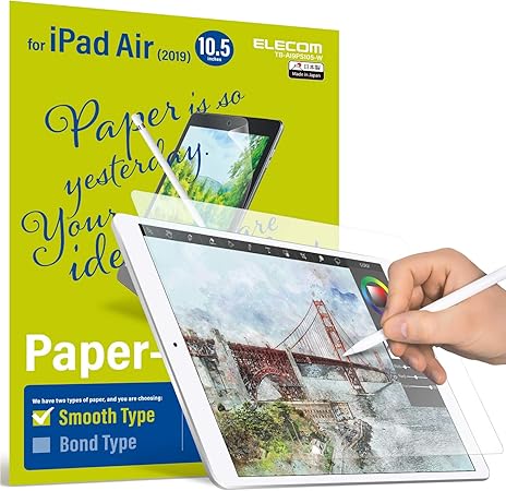 Elecom Japan Brand Paper Feel Screen Protector Amazon De Computer Zubehor