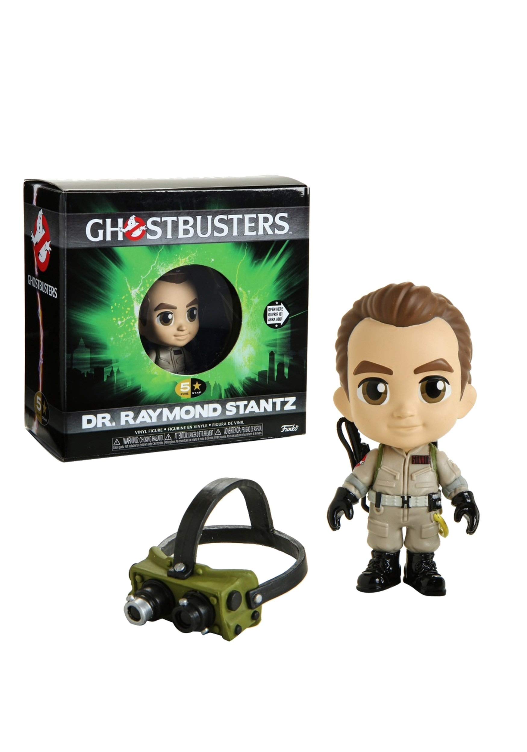 Funko 5 Star: Ghostbusters-Dr. Raymond Stantz Collectible Figure - Collectable Vinyl Figure - Gift Idea - Official Merchandise - Toys for Kids & Adults - Movies Fans - Model Figure for Collectors