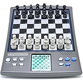 iCore Electronic Chess Set, Talking Computer Chess Board, 100 Preset Exercises, 5 Levels, 40 Famous Electronic Chess Games for Kids &amp; Adults