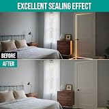 Jobon D-Shape Rubber Draught Excluder Door Seal Strip 7M Black Self-Adhesive view 4