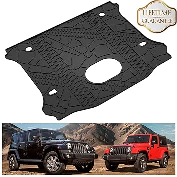 Automotive 2016 2017 Jeep Wrangler Cargo Mat 4 Door