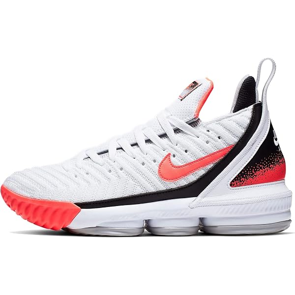 Nike Men\'s White Black Red Basketball Shoes Size 8 DV7219-100 Nike Air Zoom Generation LeBron AZG Debut White Black Red  main image 4