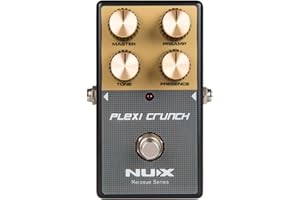 NUX Plexi Crunch Guitar Distortion Effect Pedal High Gain Distortion Tone, Classic British High Gain Tone