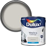 Dulux Matt Emulsion Paint Pebble Shore 2.5L for Walls & Ceilings