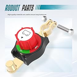 Hilictokt Top Post Battery Disconnect Switch On/Off