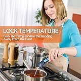DOQAUS Meat Thermometer 3s Instant Read Backlit LCD Auto On Off Navy Blue view 5