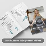 BABYGO 4 in 1 Pregnancy Support Belt with 40 Page Book Black view 4