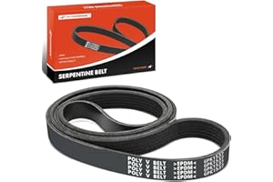 A-Premium Engine Serpentine Drive Belt Compatible with Toyota, BMW, Buick, Chevrolet, Ford, Isuzu & Acura Cars - Celica, Coro