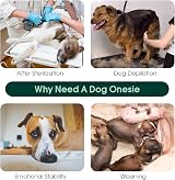 Kuoser Dog Surgery Recovery Suit Blue XS - Post-Op Bodysuit for Spay Neuter view 5