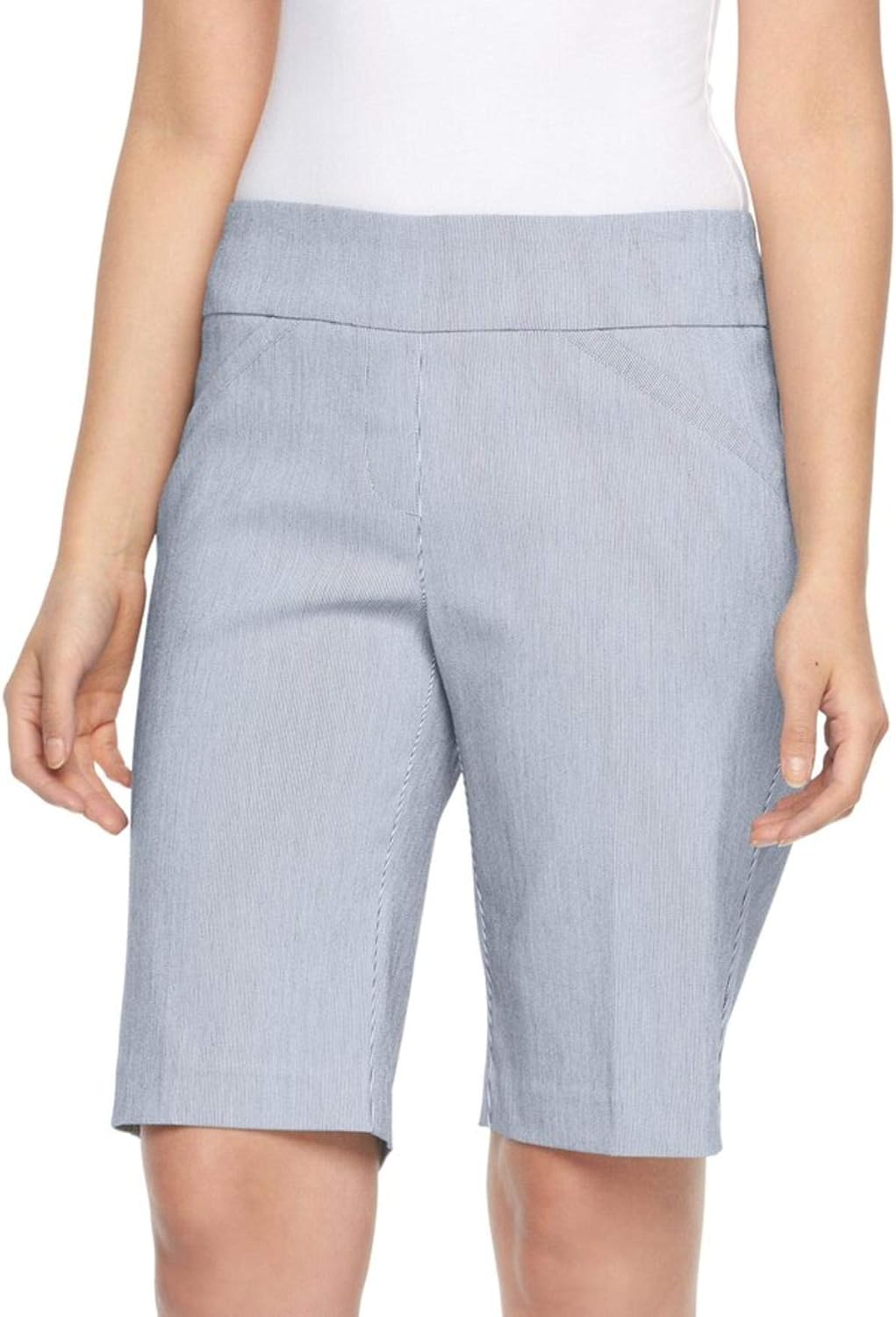 Dana Buchman Women's Pull On Bermuda Shorts XL at Amazon Women’s Clothing store