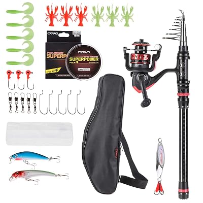 capaci portable telescopic fishing rod and reel combos CAPACI Fishing Rod Reel Combos Carbon Fiber Portable Honduras