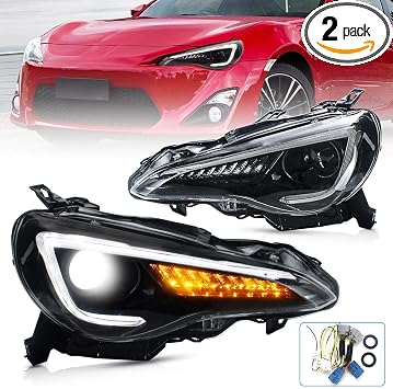 Amazon Com Vland Dual Beam Headlights Compatible With 2013 2018