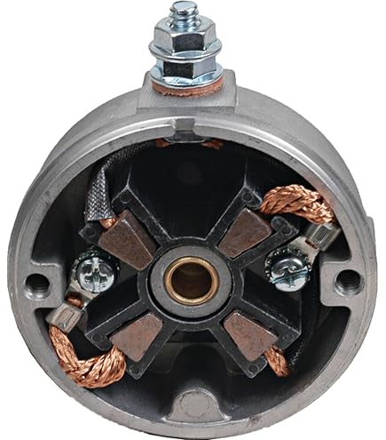HALLMERS 4-Pack Carbon Motor Brushes – 9x14x19mm, With Copper Wire, For Car Starters & DC Tools, Replacement Electrical Conductive Set