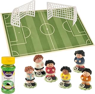 Günthart 1 Fußball Tortendeko Set, 328 g