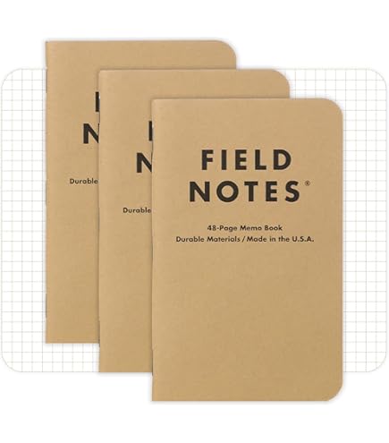 Bellroy FIELD NOTES ノートカバーと 追加ノート(共3冊） Amazon.com: Bellroy Notebook Cover (leather folio for