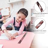 Fuyamp 6 Packs Plastic Headbands With Teeth Alice Band Hair Accessories 8mm view 3