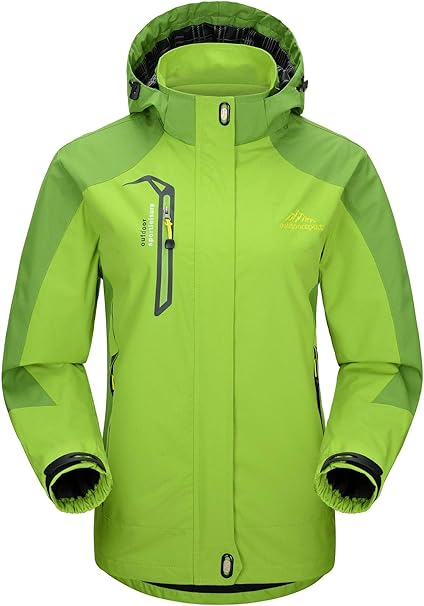 Amazon Showlovein ウィンドブレーカー レディース マウンテンパーカー アウトドア ジャケット 登山服 防寒コート 防水 防風 保温 多機能 春秋冬 ウィンドブレーカー アウトドア アウトドアジャケット 通販