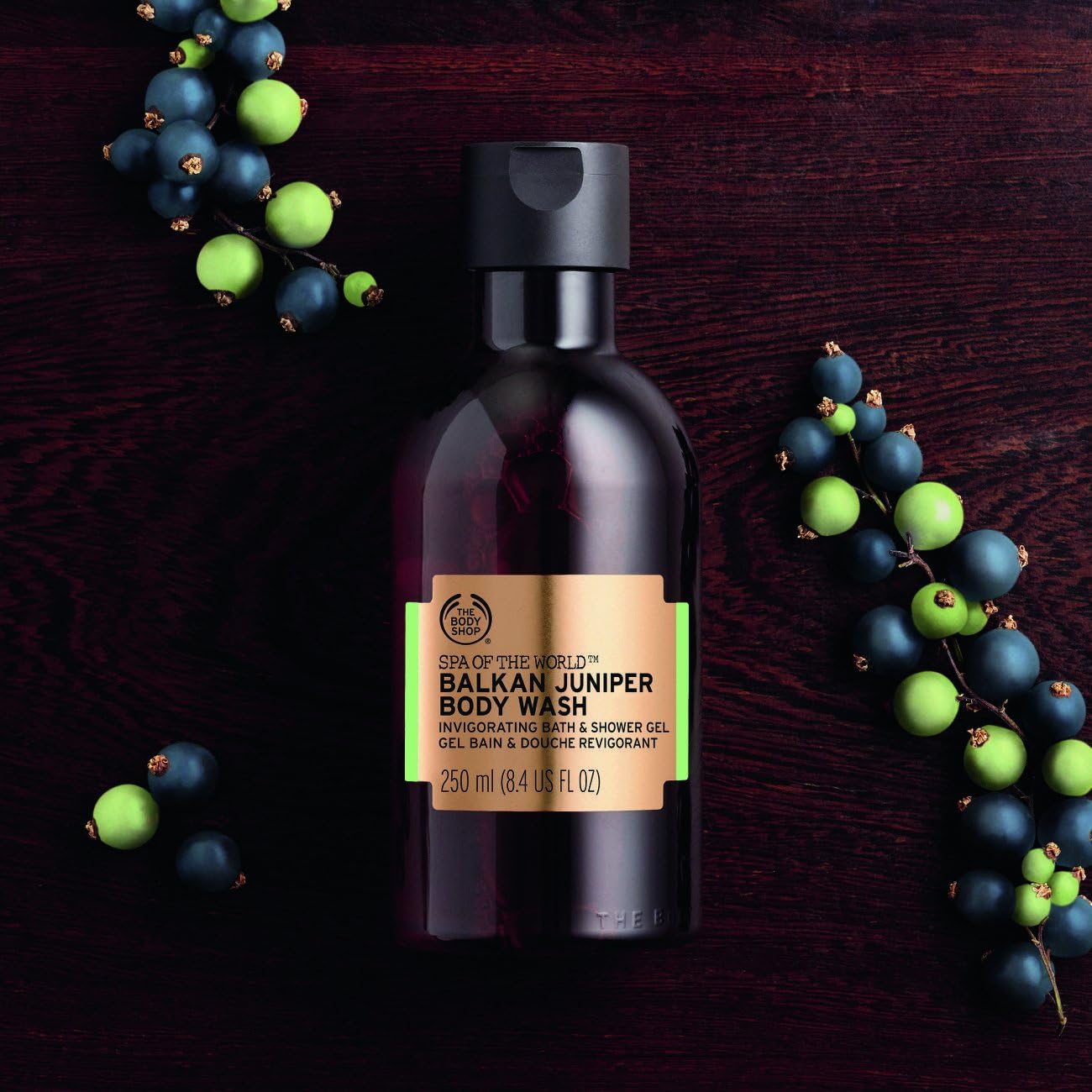 The Body Shop Spa of the World Balkan Juniper Body Wash Invigorating