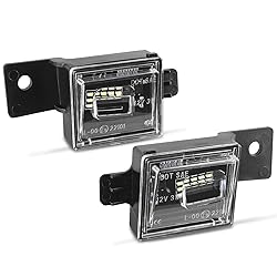 POPMOTORZ LED License Plate Light Compatible with