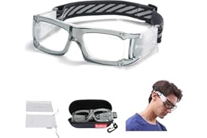 SooGree Sports Goggles - Racquetball Glasses Protective Eyewear for Men and Womens Damping & Anti Slip with Adjustable Strap