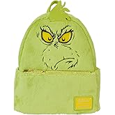 Loungefly Dr Seuss Plush Grinch Light Up Cosplay Mini Backpack
